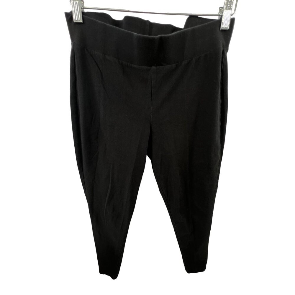 Torrid Black Pull-On Leggings Size 1X Cotton Blend Comfortable Stretch